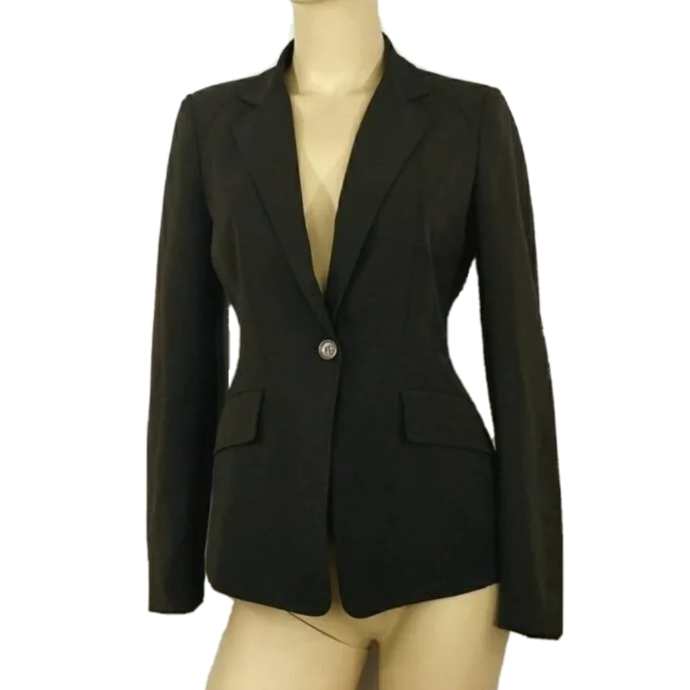 ANNE KLEIN SUIT New Brown Blazer Jacket Size 0